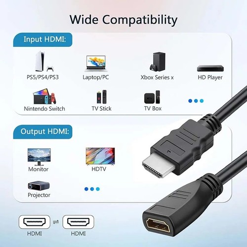 Hdmi extension cable male plug - extension,