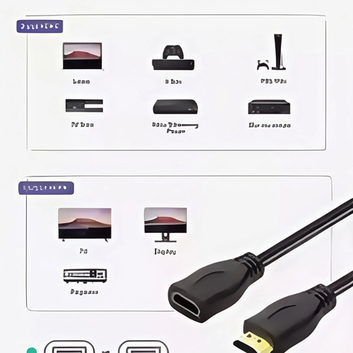 Hdmi extension cable male plug - hdmi,
