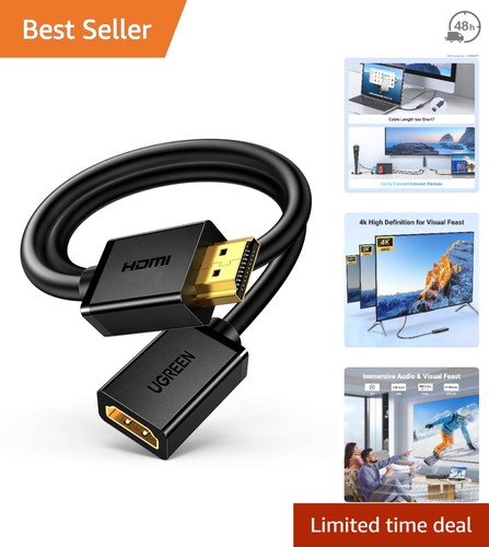 Hdmi extender cable - 1.5ft,